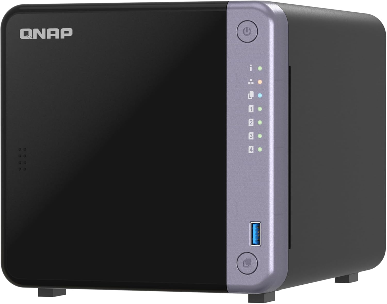 NAS QNAP TS-432X 4 Baías 3.5"/2.5" Quad-Core 2.0GHz 4GB RAM 10GbE SFP+ 2.5GbE Formato Torre - Imagem 4