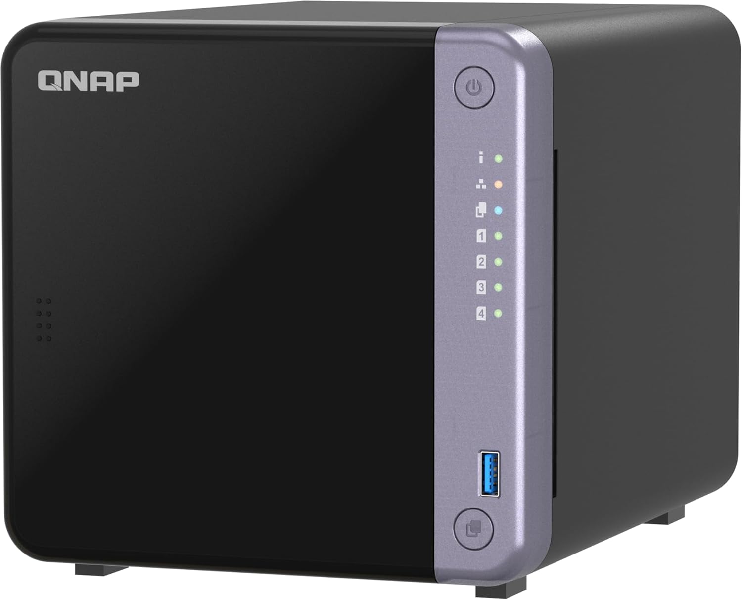 NAS QNAP TS-432X 4 Baías 3.5"/2.5" Quad-Core 2.0GHz 4GB RAM 10GbE SFP+ 2.5GbE Formato Torre - Imagem 5
