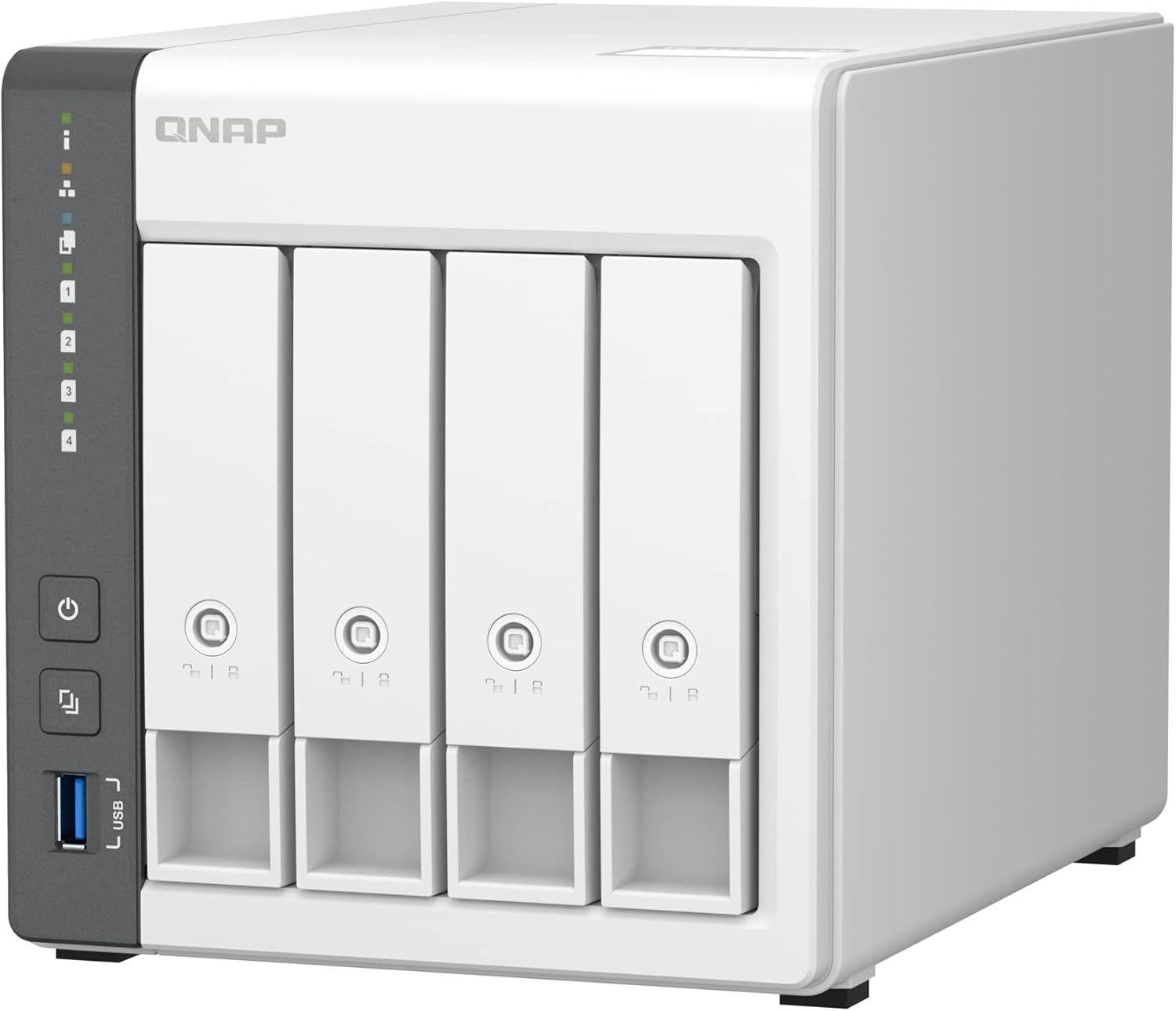 NAS QNAP TS-433-4G/ 4 Baias 3.5"- 2.5"/ 4GB/ Formato Torre - Imagem 4