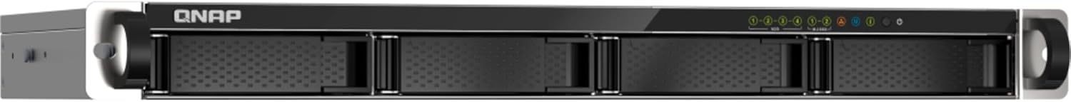 NAS QNAP TS-435XEU/ 4 Baías 3.5"- 2.5"/ 4GB DDR4/ Formato Rack 1U - Imagem 2