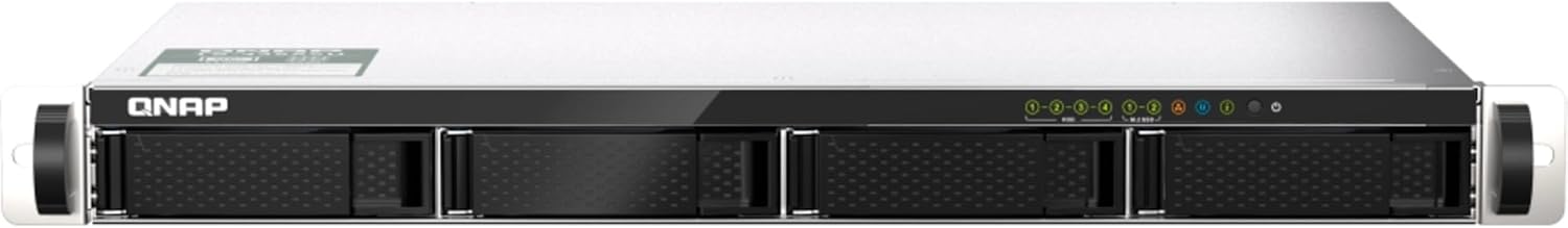 NAS QNAP TS-435XEU/ 4 Baías 3.5"- 2.5"/ 4GB DDR4/ Formato Rack 1U - Imagem 3