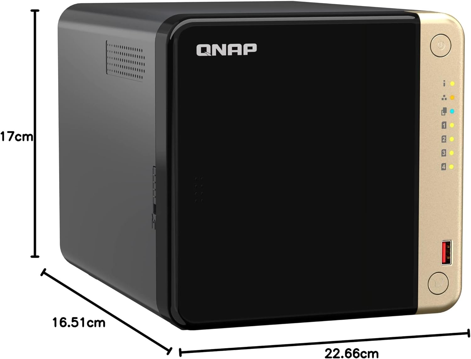 NAS QNAP TS-464-8G/ 4 Baías 3.5"- 2.5"/ 8GB DDR4/ Formato Torre - Imagem 7