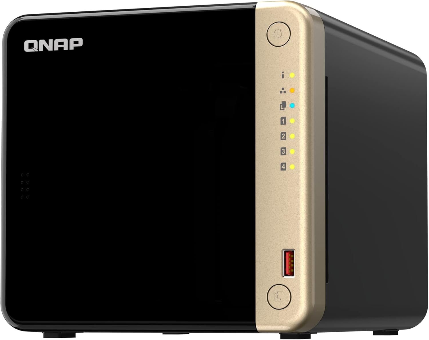 NAS QNAP TS-464-8G/ 4 Baías 3.5"- 2.5"/ 8GB DDR4/ Formato Torre - Imagem 4