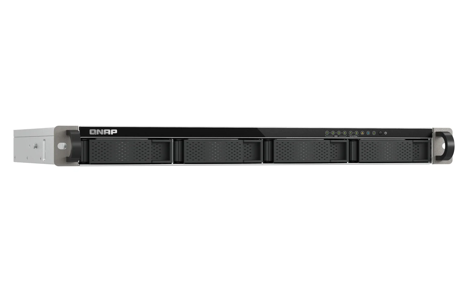 NAS QNAP TS-H665U-RP-8G Intel Quad-Core 8GB RAM 6 Baías (4x 3.5" + 2x E1.S) Rack 1U 2.5GbE Redundante - Imagem 4