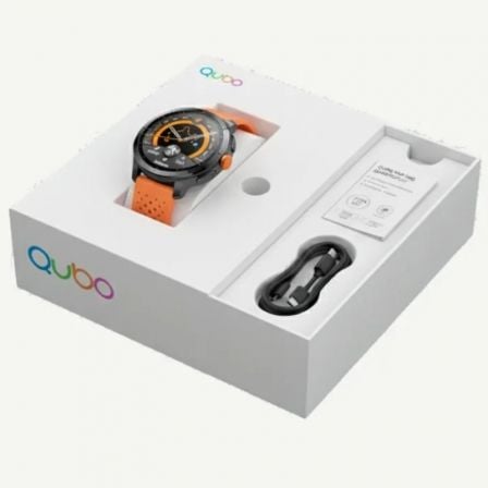 Smartwatch Qubo SMT-500AGP/ Notificações/ Frequência Cardíaca/ Preto - Imagem 5