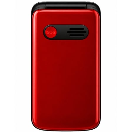Telemóvel QUBO X-247RDC 4G para Seniores Dual Screen 2.4" SOS Base de Carregamento Vermelho - Imagem 4