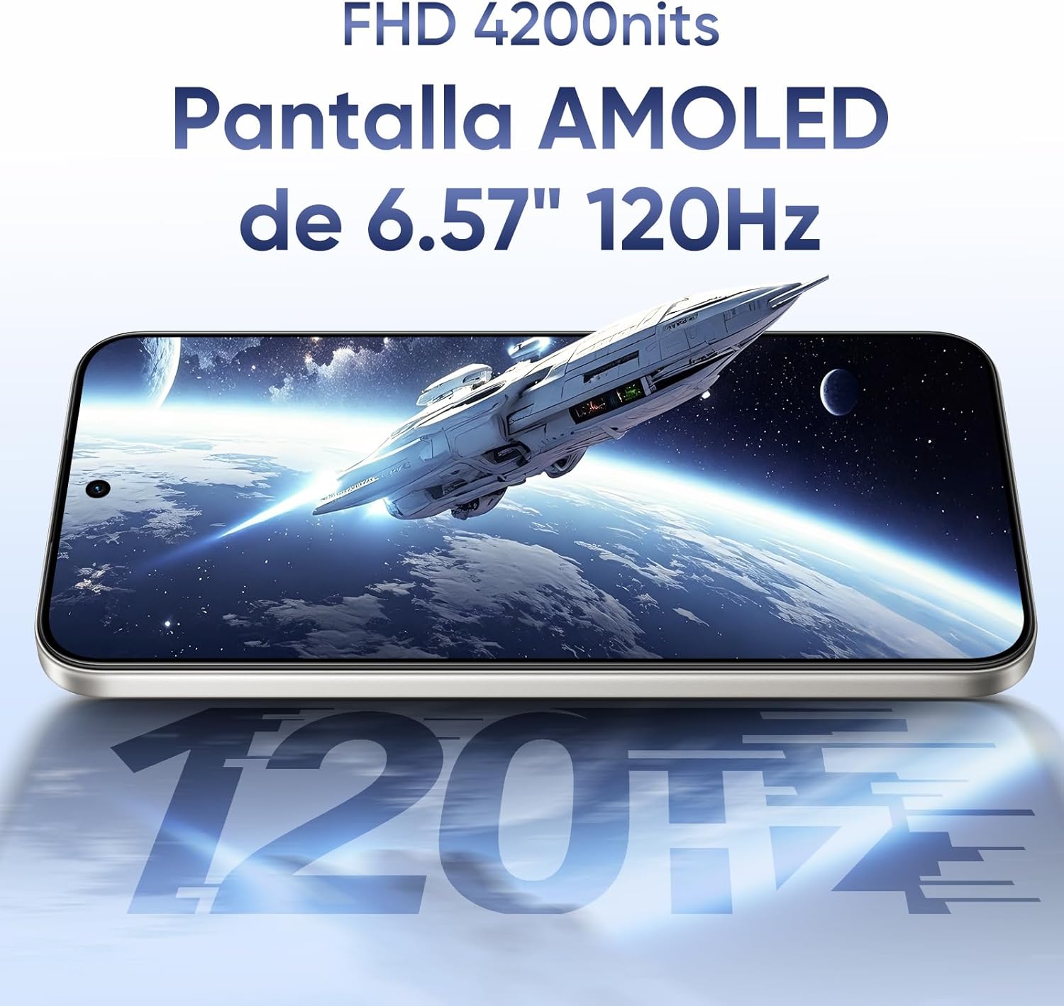 Smartphone Realme 16 5G 6.57" 8GB 256GB Câmara 50MP Bateria 7000mAh Preto - Imagem 6