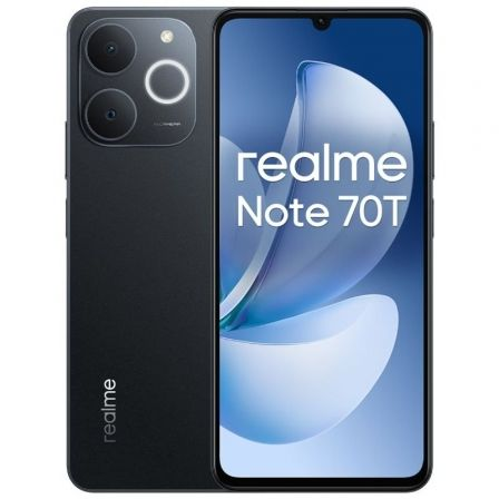Smartphone Realme Note 70T 4GB/ 128GB/ 6.74"/ Preto Obsidiana