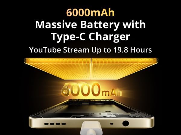 Smartphone Realme Note 70T 4GB/ 128GB/ 6.74"/ Dourado Praia - Imagem 7