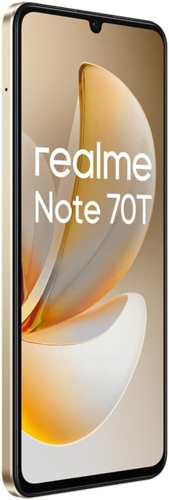 Smartphone Realme Note 70T 4GB/ 256GB/ 6.74"/ Dourado Praia - Imagem 4