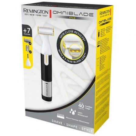 Aparador Remington Omniblade Face Sem Fios com 7 Acessórios - Imagem 4
