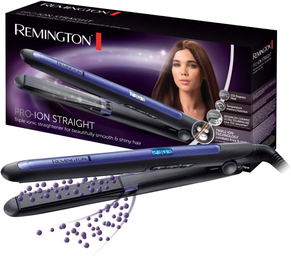 Prancha para o Cabelo Remington Pro-Ion S7710/ Violeta