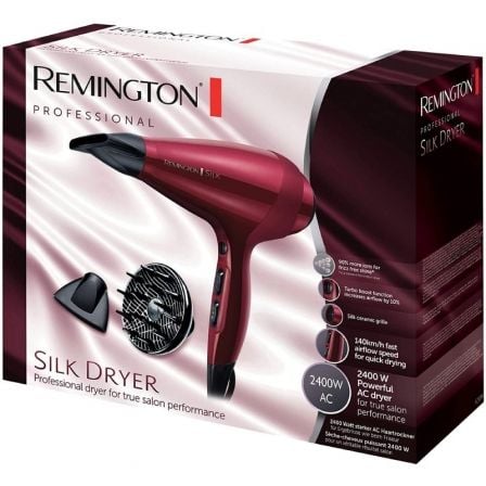 Secador Remington Silk Dryer AC9096/ 2400W/ Iónico/ Vermelho - Imagem 4