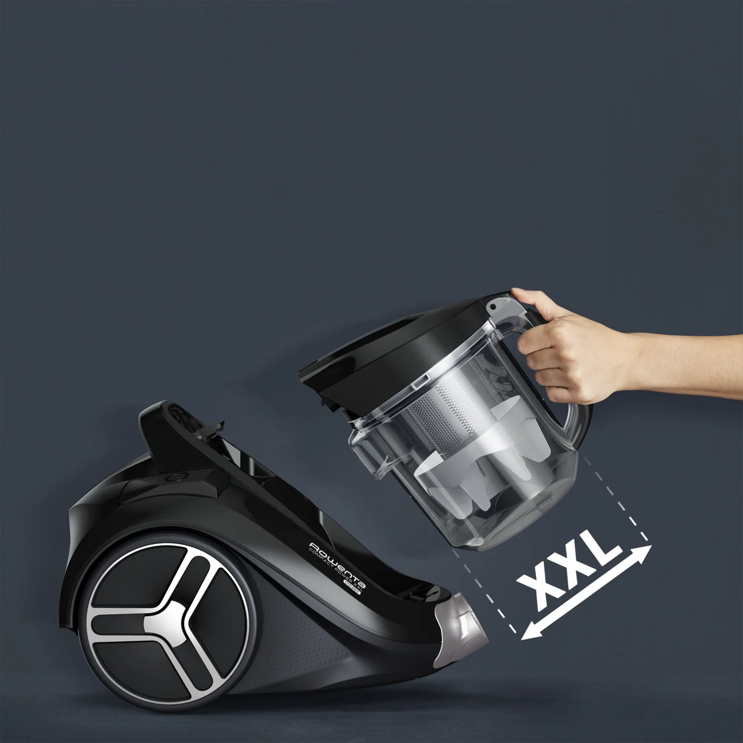 Aspirador de Trenó Rowenta Compact Power XXL RO4B30EA 900W Depósito 2.5L Filtro HEPA - Imagem 8