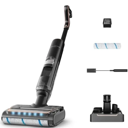 Aspirador Vertical Wet & Dry Rowenta X-Clean 7 GZ5736E0 Autonomia 50 Minutos Depósito 650ml Autolimpeza