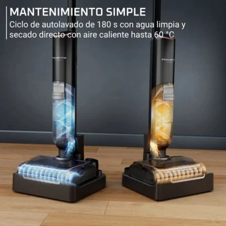 Aspirador Vertical Wet & Dry Rowenta X-Clean 7 GZ5736E0 Autonomia 50 Minutos Depósito 650ml Autolimpeza - Imagem 4