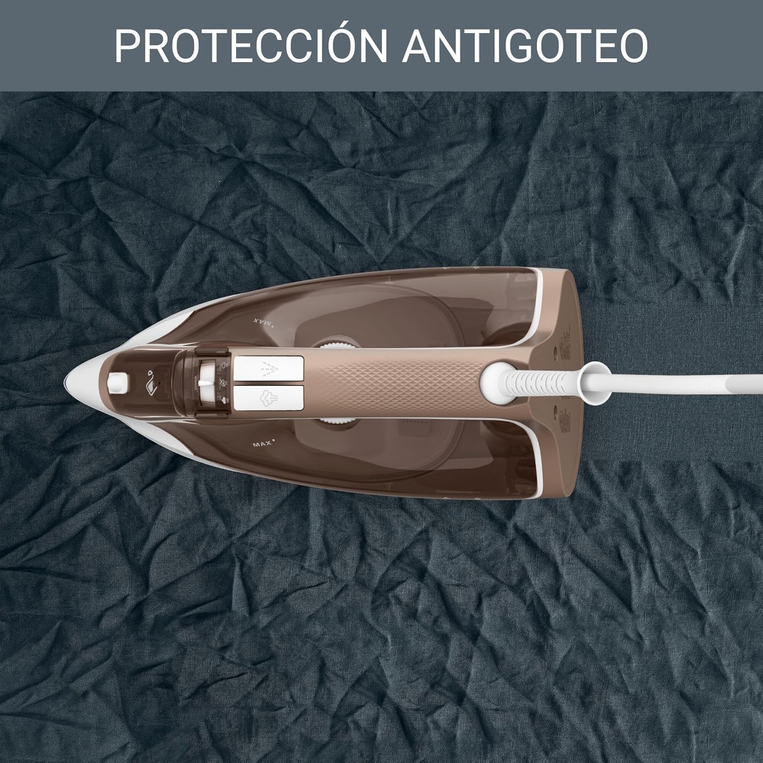 Ferro de Engomar Rowenta Effective DX1635D1/ 2400W/ Depósito de Água 250ml - Imagem 6