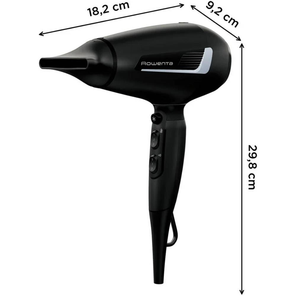 Secador Rowenta Pro Expert CV8820FO/ 2100W/ Preto - Imagem 2