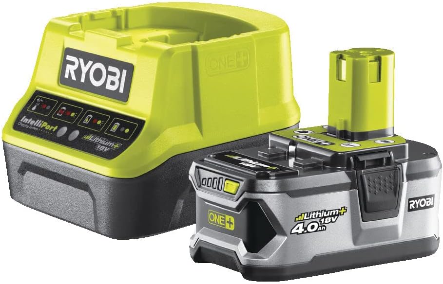 Rebarbadora Sem Fios Ryobi ONE+ R18AG-140S/ 1 Bateria 18V 4.0 Ah/ Carregador 2.0 A/ Saco de Transporte - Imagem 4