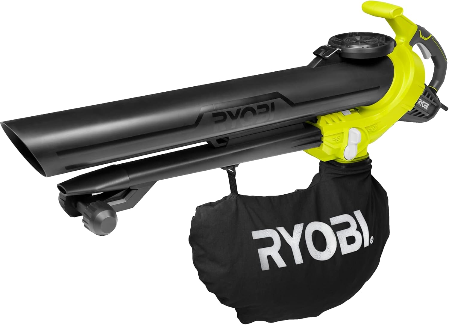 Aspirador - Soprador - Triturador Ryobi RBV3000CESV/ 3000W/ Aspiração 16 m³/min/ Trituração 16:1