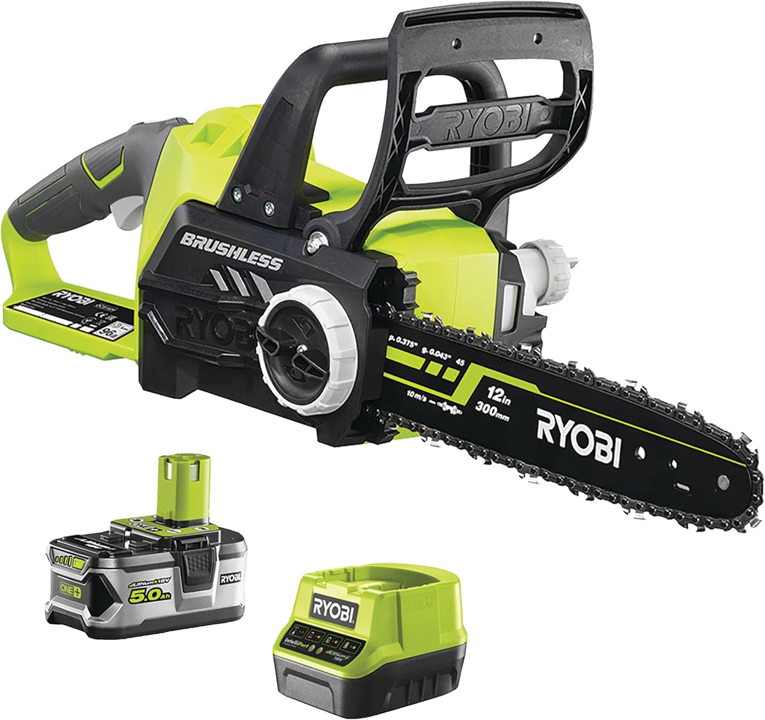 Motosserra sem Escovas Ryobi ONE+ 18V RCS18X3050F