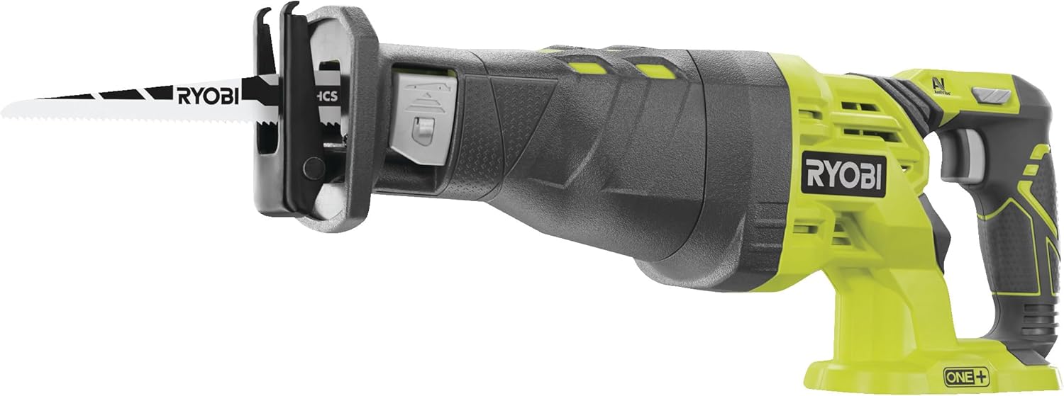 Serra Sabre Sem Fio Ryobi ONE+ R18RS-0/ 18V/ Sem Bateria nem Carregador