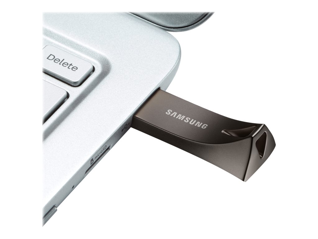 Pendrive 256GB Samsung BAR Plus Titan Gray USB 3.1 - Imagem 9