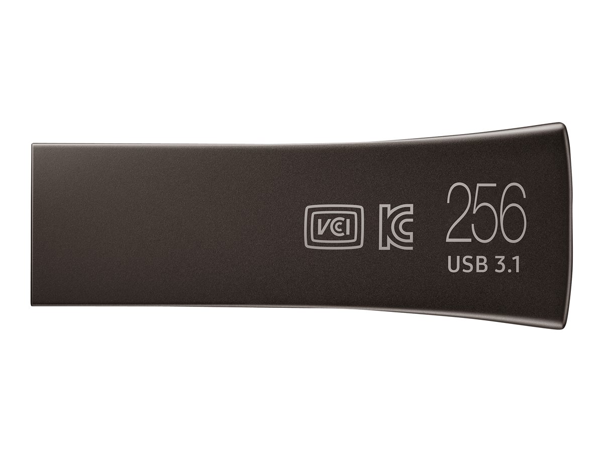 Pendrive 256GB Samsung BAR Plus Titan Gray USB 3.1 - Imagem 2