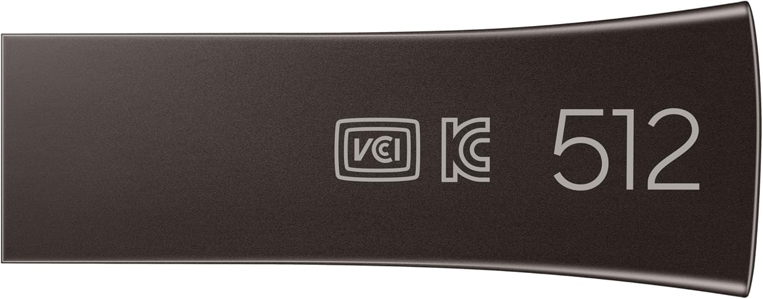 Pen Drive 512GB Samsung Bar Plus Titan Gray USB 3.1 - Imagem 5