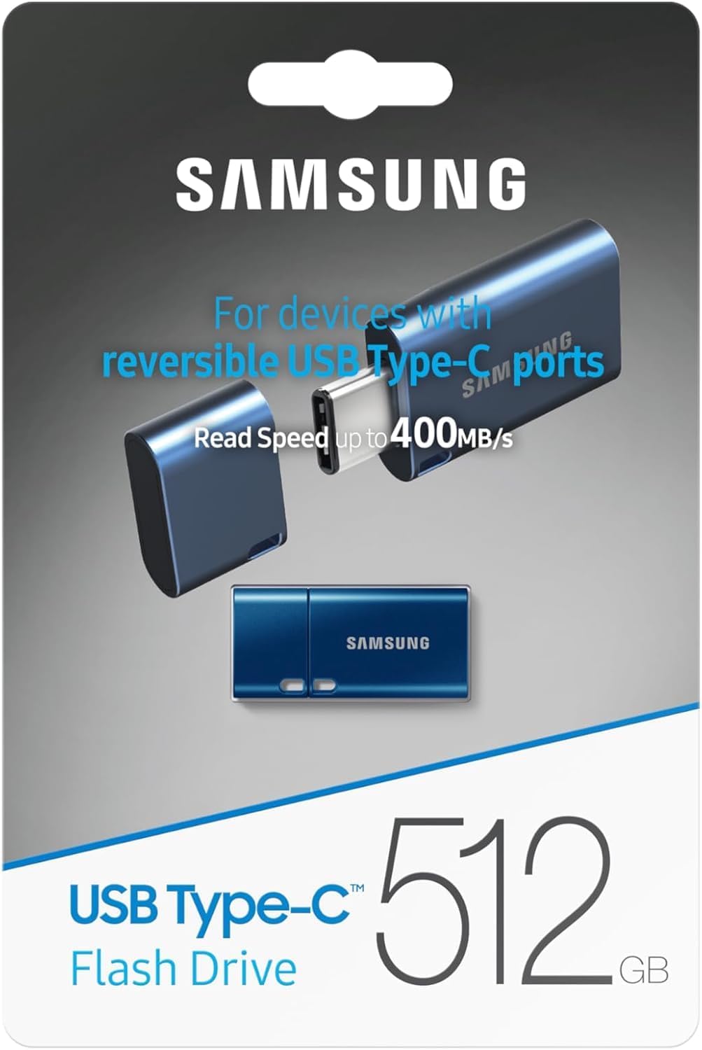 Pendrive 512GB Samsung Pen USB Flash Drive Tipo-C USB 3.2 - Imagem 6