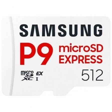 Cartão de Memória Samsung T9 512GB microSDXC Classe 10 UHS-I até 200MB/s
