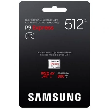 Cartão de Memória Samsung T9 512GB microSDXC Classe 10 UHS-I até 200MB/s - Imagem 2
