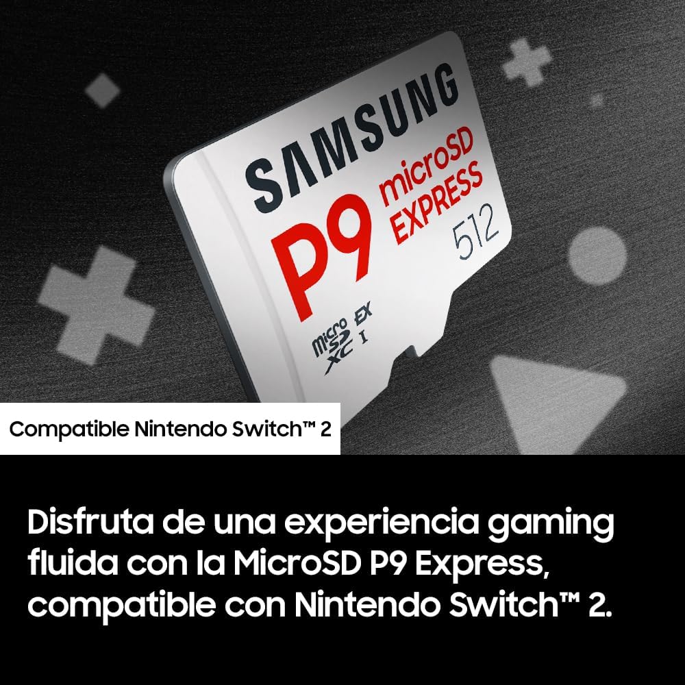 Cartão de Memória Samsung P9 Express 512GB microSD XC/ Classe 10/ 800MBs - Imagem 3