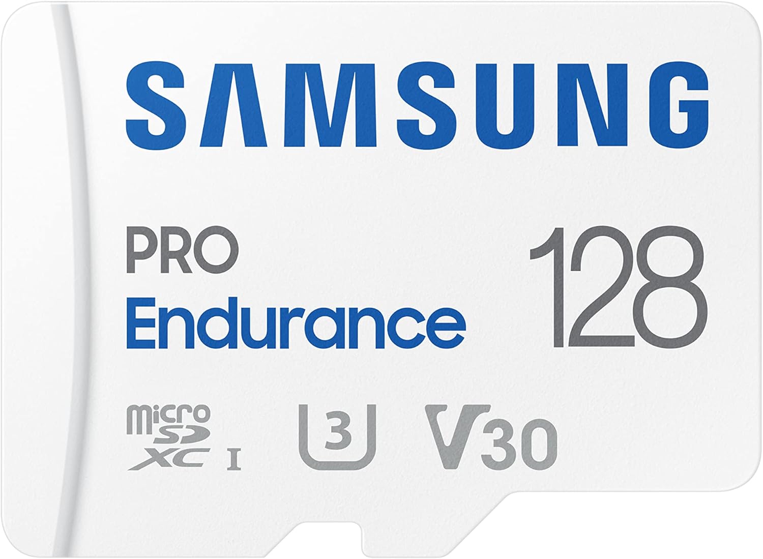Cartão de Memória Samsung Pro Endurance 128GB microSD XC com Adaptador/ Classe 10/ 100MBs