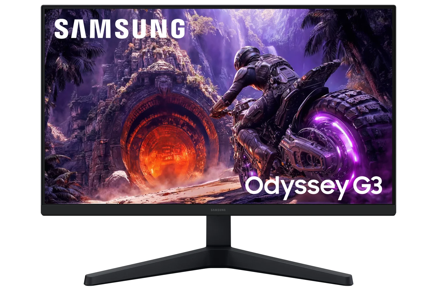 Monitor Gaming Samsung Odyssey G3 S24HG302EU 24" Full HD 200Hz 1ms IPS HDR10 AMD FreeSync Premium Preto