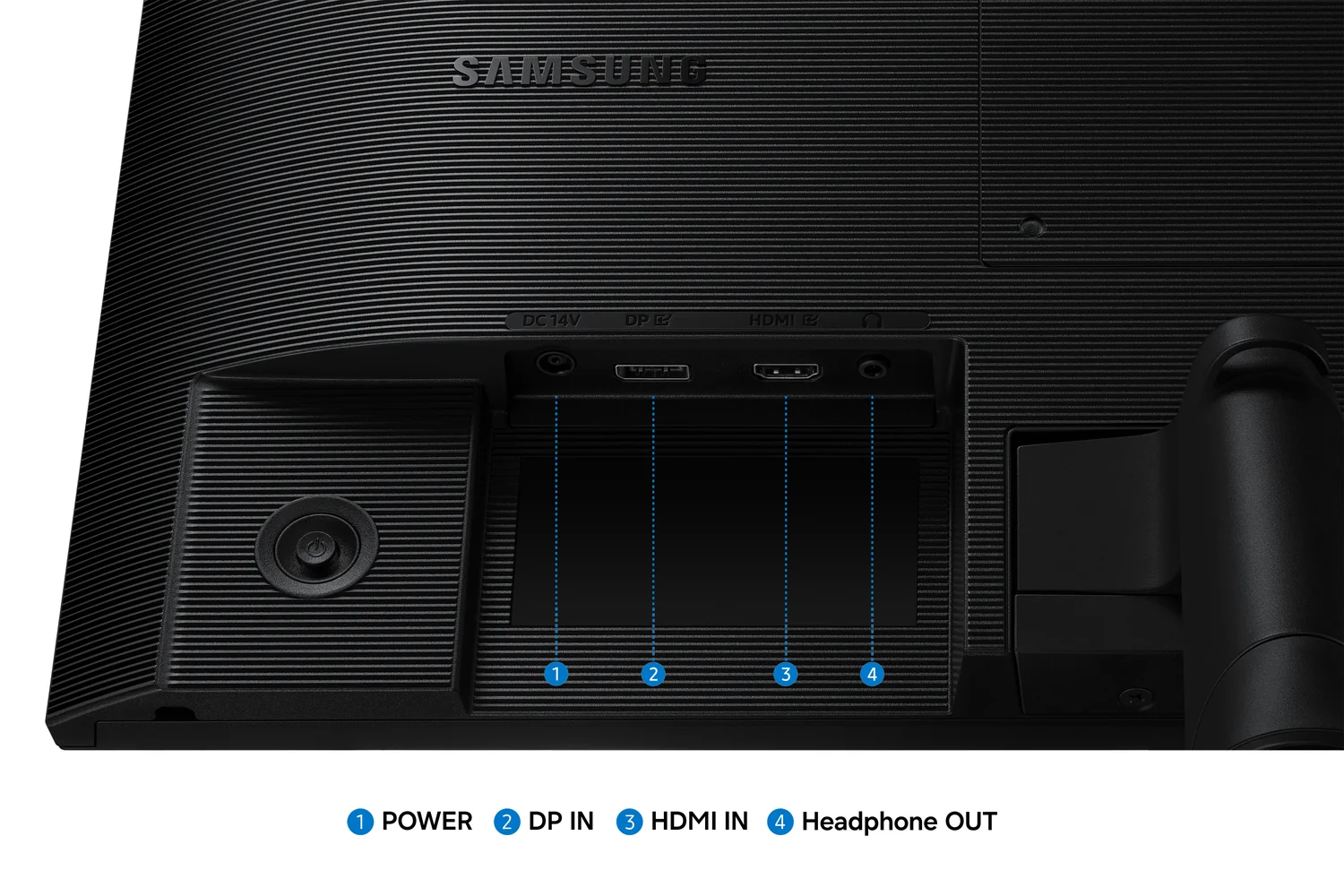 Monitor Samsung Essential G3 S24HG310EU 24" Full HD IPS 144Hz 1ms AMD FreeSync Preto - Imagem 11