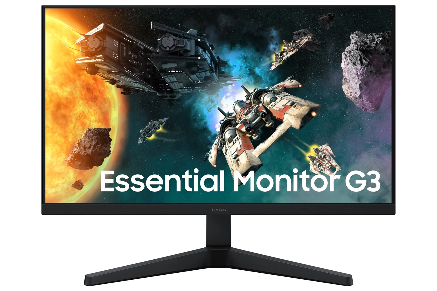 Monitor Samsung Essential G3 S24HG310EU 24" Full HD IPS 144Hz 1ms AMD FreeSync Preto - Imagem 12