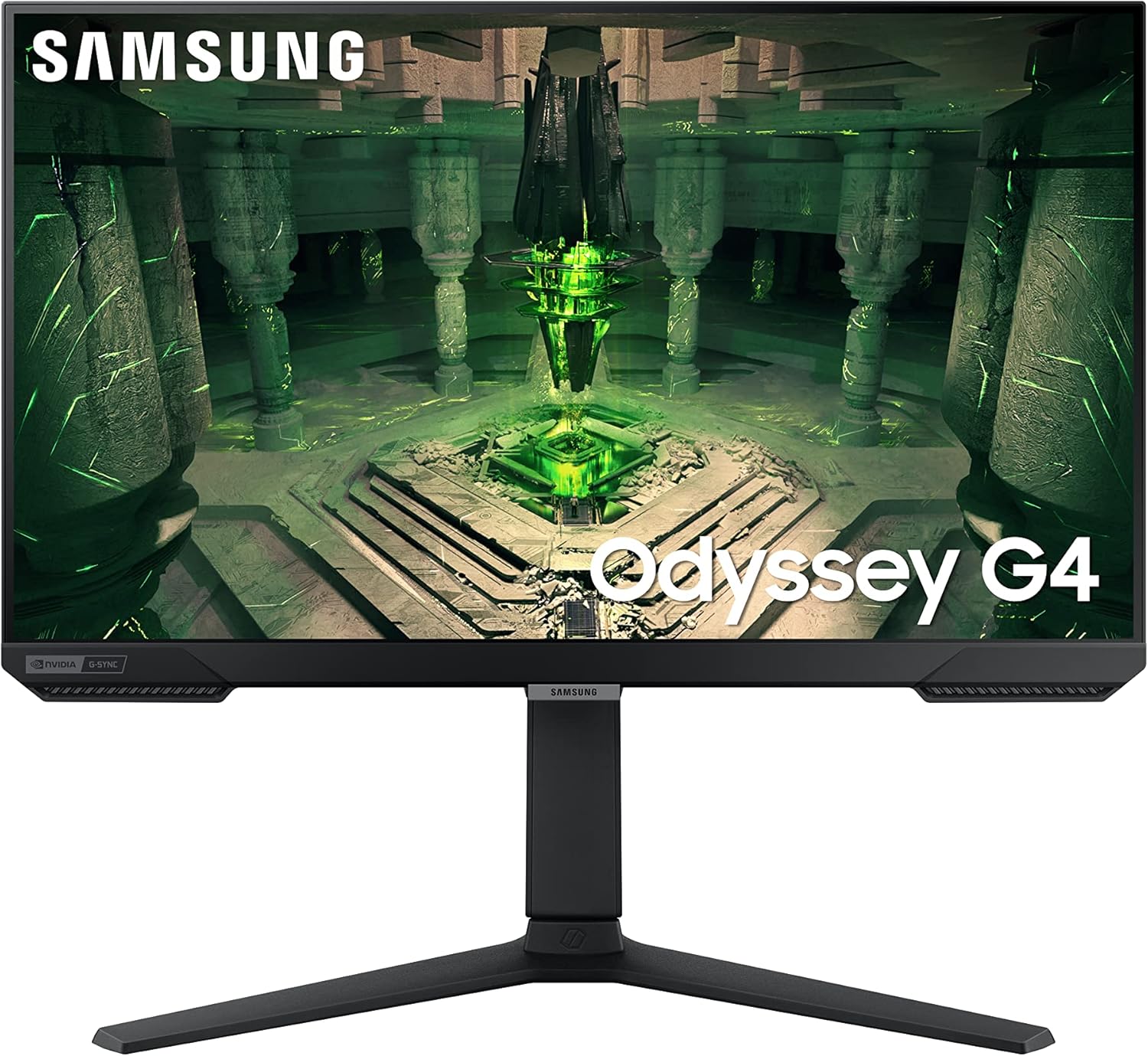 Monitor Gaming Samsung Odyssey G4 S25BG400EU/ 25"/ Full HD/ 1ms/ 240Hz/ IPS/ Regulável em altura/ Preto