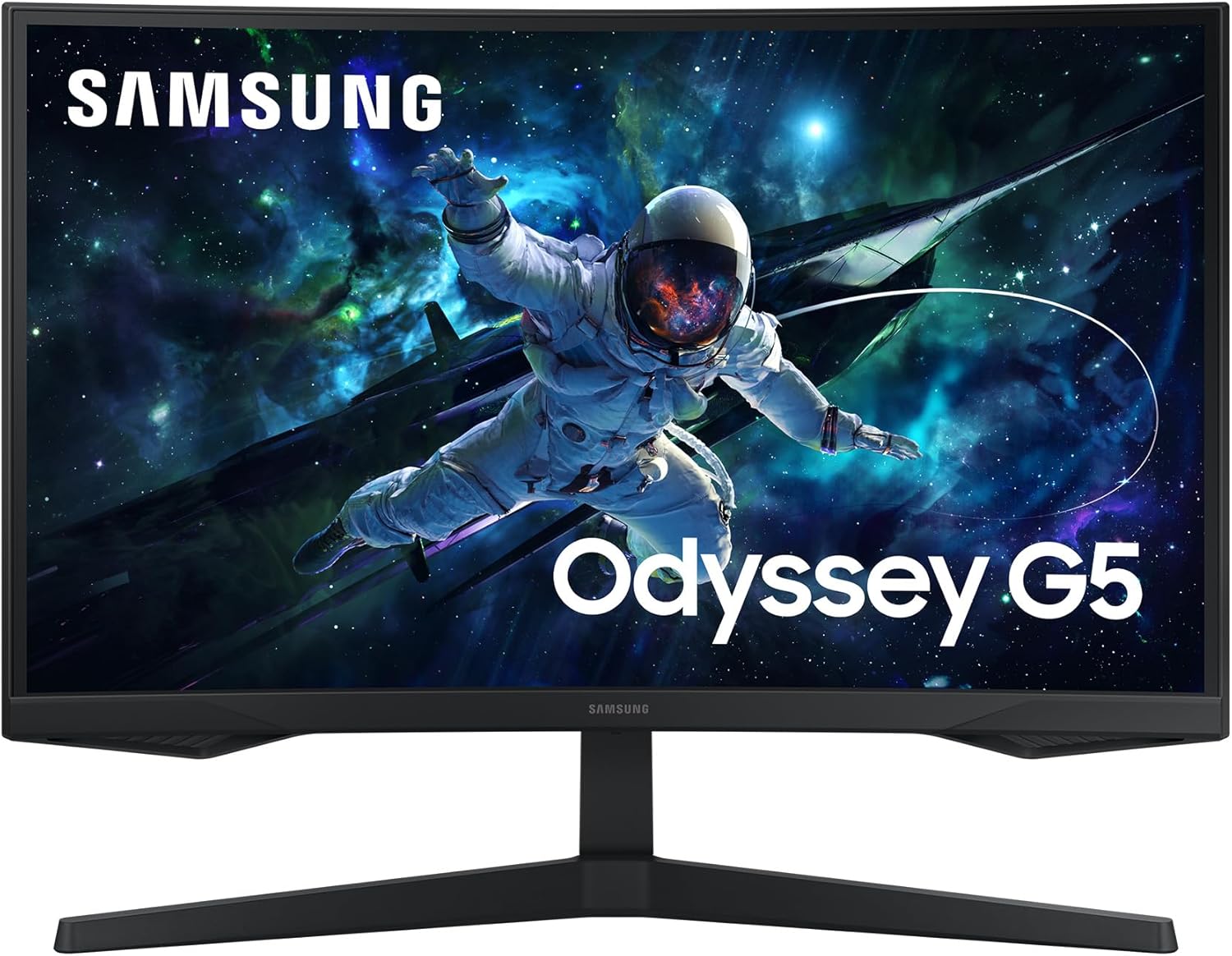 Monitor Gaming Curvo Samsung Odyssey G5 S27CG554EU 27"/ QHD/ 1ms/ 165Hz/ VA/ Preto