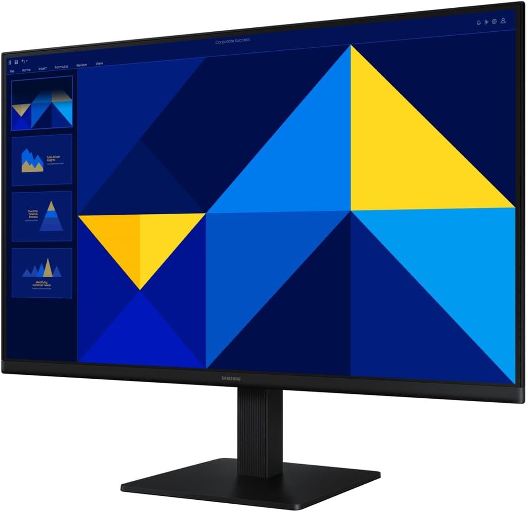 Monitor Profissional Samsung Essential Monitor S3 S27D300GAU/ 27"/ Full HD/ Preto - Imagem 4