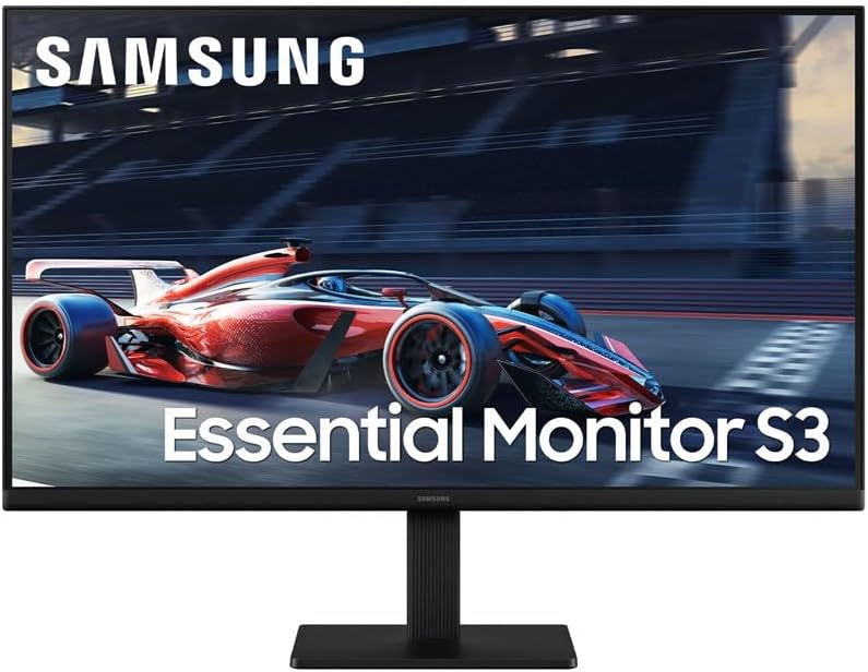 Monitor Profissional Samsung Essential Monitor S3 S27D300GAU/ 27"/ Full HD/ Preto