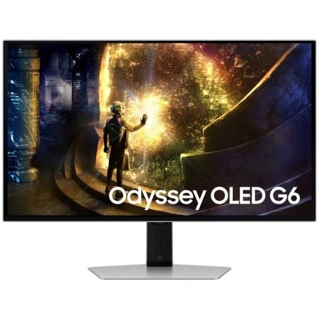 Smart Monitor Gaming Samsung OLED Odyssey G6 S27DG610SU 27"/ QHD/ 0.03ms/ 240Hz/ VA/ Ajustável em altura/ Smart TV/ Prata