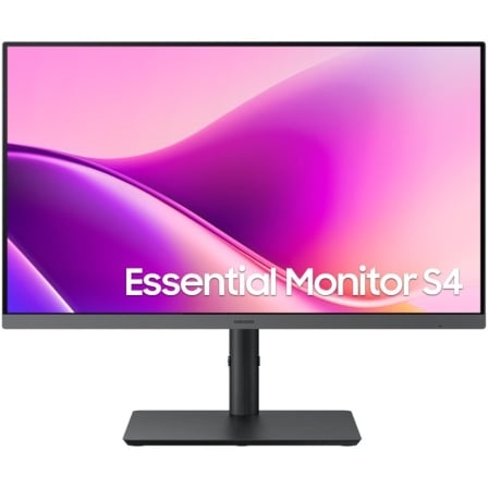 Monitor Samsung Essential S4 S27F434UAU 27" Full HD IPS 100Hz USB-C LAN Ergonómico Preto