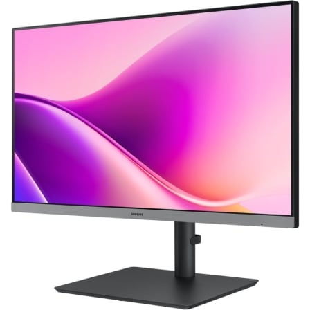 Monitor Samsung Essential S4 S27F434UAU 27" Full HD IPS 100Hz USB-C LAN Ergonómico Preto - Imagem 2