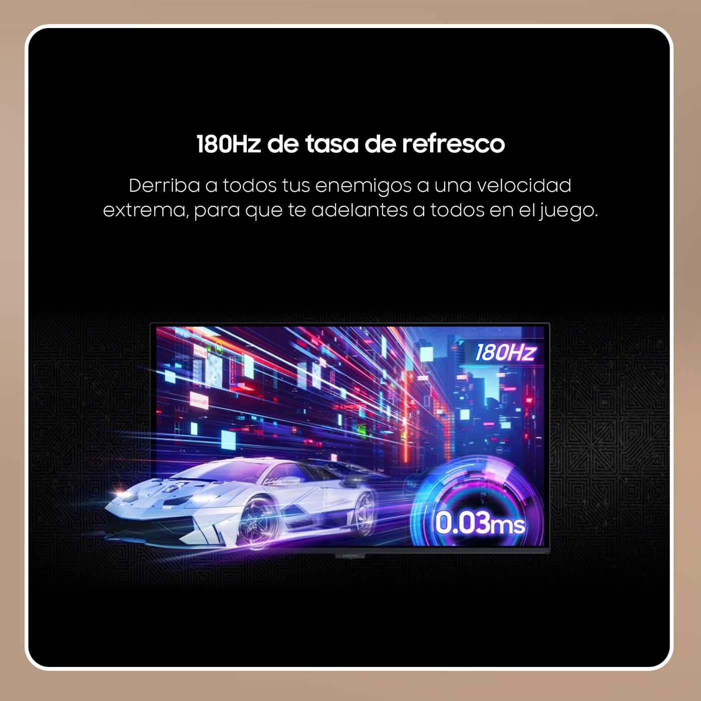 Monitor Gaming Samsung Odyssey G5 G50SF S27FG502SU 27"/ QHD/ 0.03ms/ 180Hz/ OLED/ Preto - Imagem 4