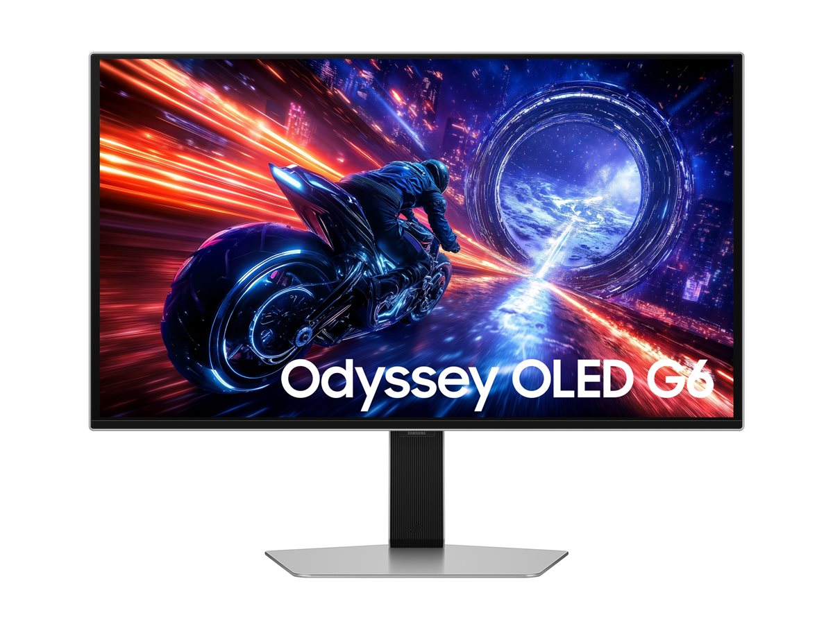 Monitor Gaming Samsung Odyssey OLED G6 G60SF S27FG602SU 27"/ QHD/ 0.03ms/ 500Hz/ OLED/ Ajustável em Altura/ Prata - Imagem 11
