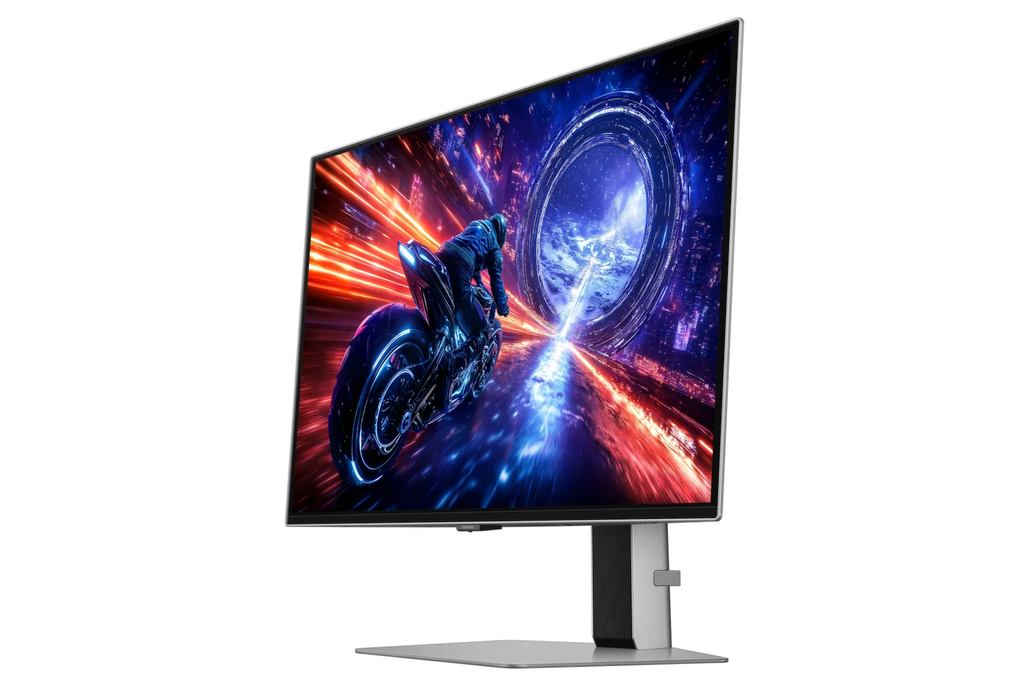 Monitor Gaming Samsung Odyssey OLED G6 G60SF 27" QHD 0.03ms 500Hz QD-OLED Regulável Prateado - Imagem 5