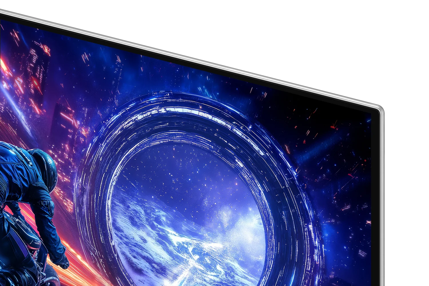 Monitor Gaming Samsung Odyssey OLED G6 G60SF 27" QHD 0.03ms 500Hz QD-OLED Regulável Prateado - Imagem 15