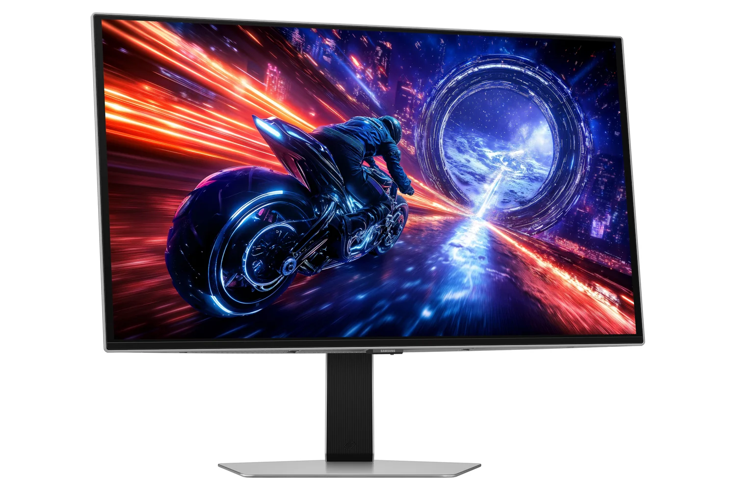 Monitor Gaming Samsung Odyssey OLED G6 G60SF 27" QHD 0.03ms 500Hz QD-OLED Regulável Prateado - Imagem 12