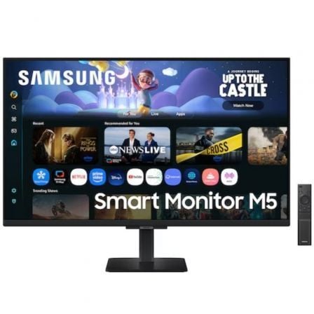 Smart Monitor Samsung M5 S27FM500EU 27"/ Full HD/ Multimédia/ Smart TV/ Preto